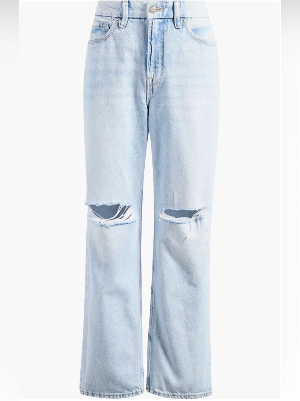 Good American Distressed Petite Denim ‘90s Jeans